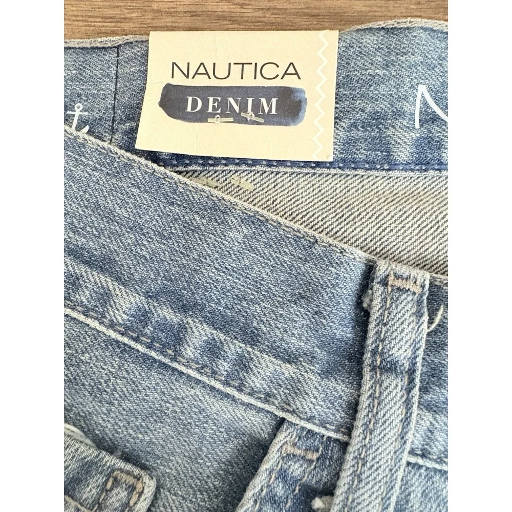 Nautica Mens‎ 30x30 Denim Jeans Blue Original Relaxed Straight
